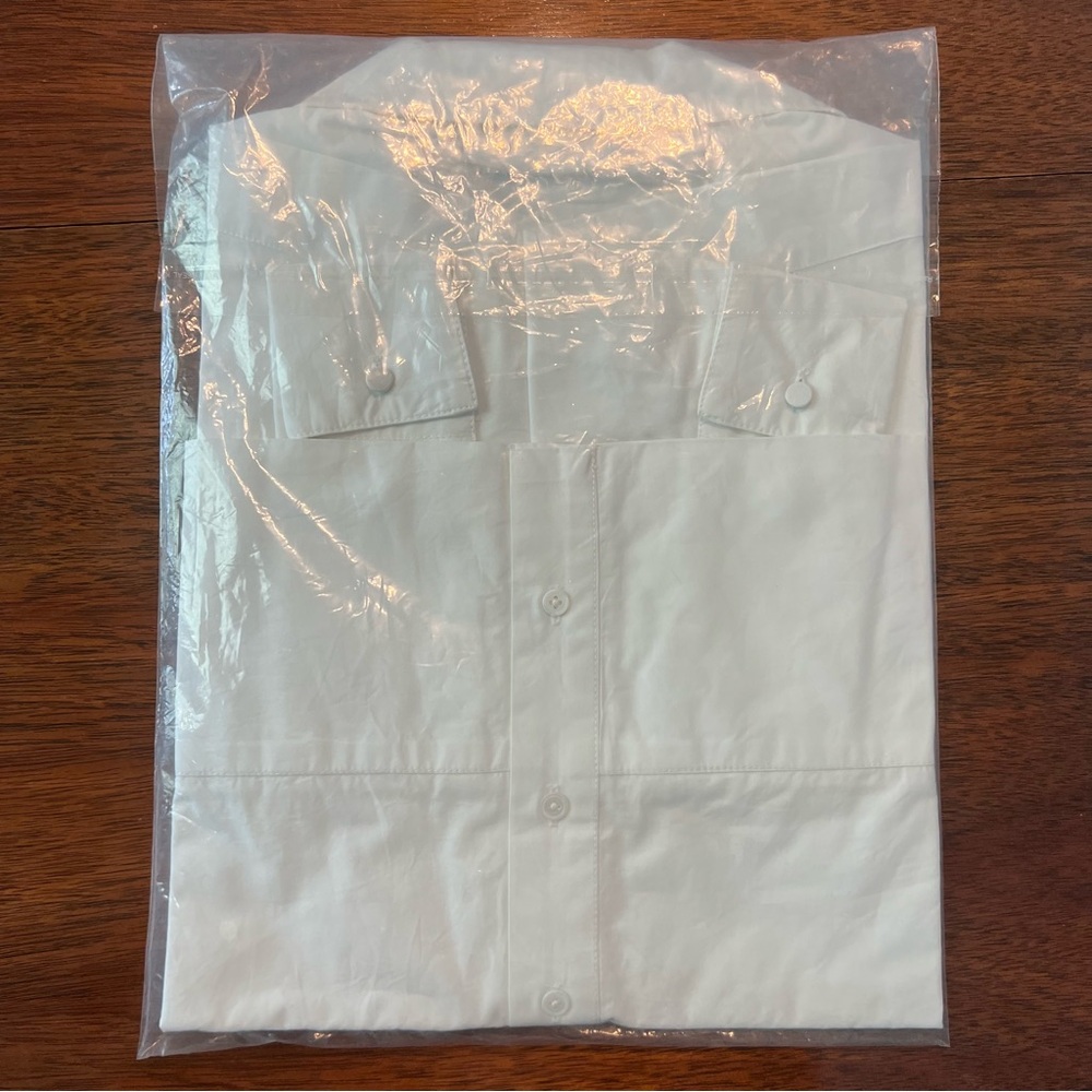 Julia Amory Antibes Top Blanc Medium NWT - Picture 6 of 16
